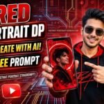 🔴 RED PORTRAIT DP AI PHOTO EDITING – Create Your Own Stunning Profile Picture with AI! 🔥