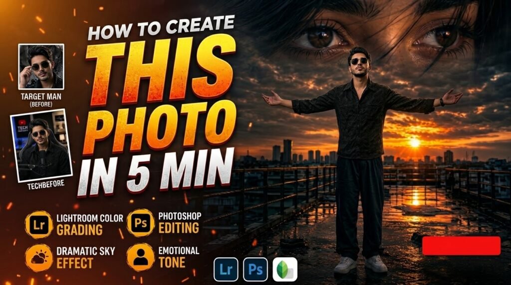 “5 Min Mein Aisi Bawaal Photo Kaise Banayein? (Full Editing Tutorial)”